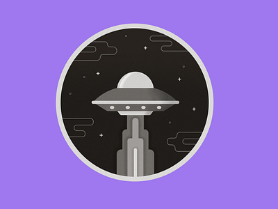 Take Me Away alien aliens design flat graphic design icon illustraion illustration illustrator space ufo ufos vector
