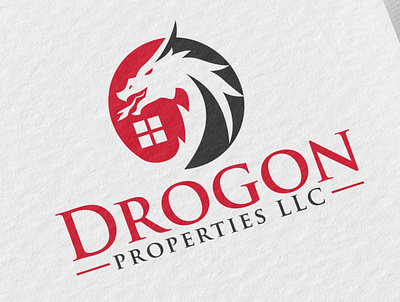 Drogon Properties Logo Design branding design logo logo design logotype modern modern logo