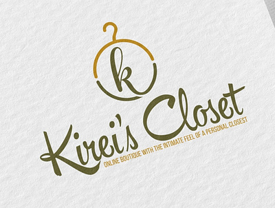 Kirei's Closet Logo Design branding design logo logo design logotype modern modern logo