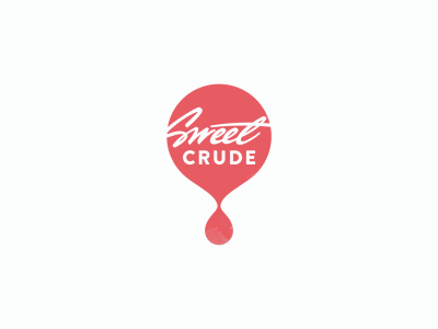 sweet crude logo animation 2d animation animation branding design flat illustration logo logo animation minimal vector
