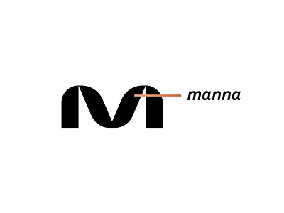 Logo design ─ manna beauty branding cosmetics design identity logo logodesign mark skincare symbol type
