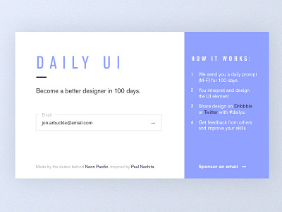 Daily UI Landing Page Redesign app dailyui design graphic design landing mobile redesign ui user interface web