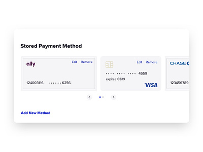 Methods design payment method ui wallet