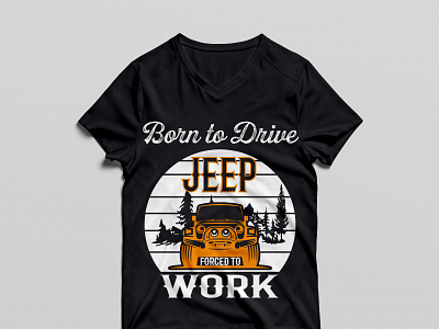 Born to Drive Jeep T-shirt