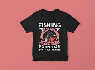 Fishing tshirt Design animation design illustrator t shirts texture tshirt art tshirt design tshirtdesign tshirts typography