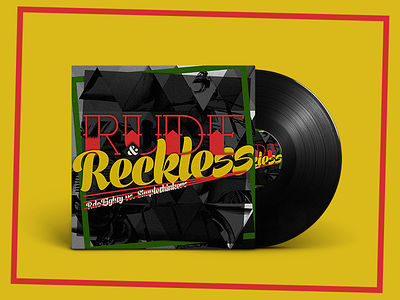 RDO80 mixtape cover: Rude & Reckless cover mixtape music raggae rootsraggae vinyl
