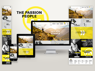 Magura website mock up