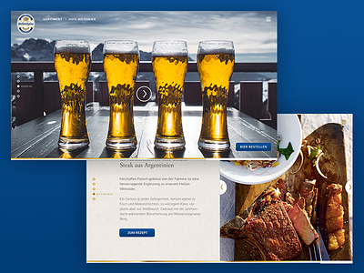 Weihenstephaner beer brewery fullscreen responsive storytelling website weihenstephaner