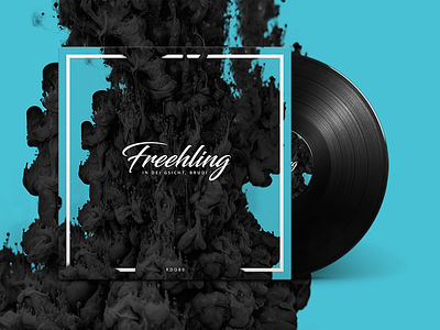 RDO80 mixtape cover: Freehling in dei Gsicht, Brudi! cover graphic design lettering mixtape music organic typography