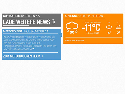 Website mock up - another detail flat icons infographic meteocons typography weather website