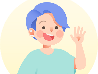 My Character adobe illustrator character design illustration illustrator me my character profile image vector