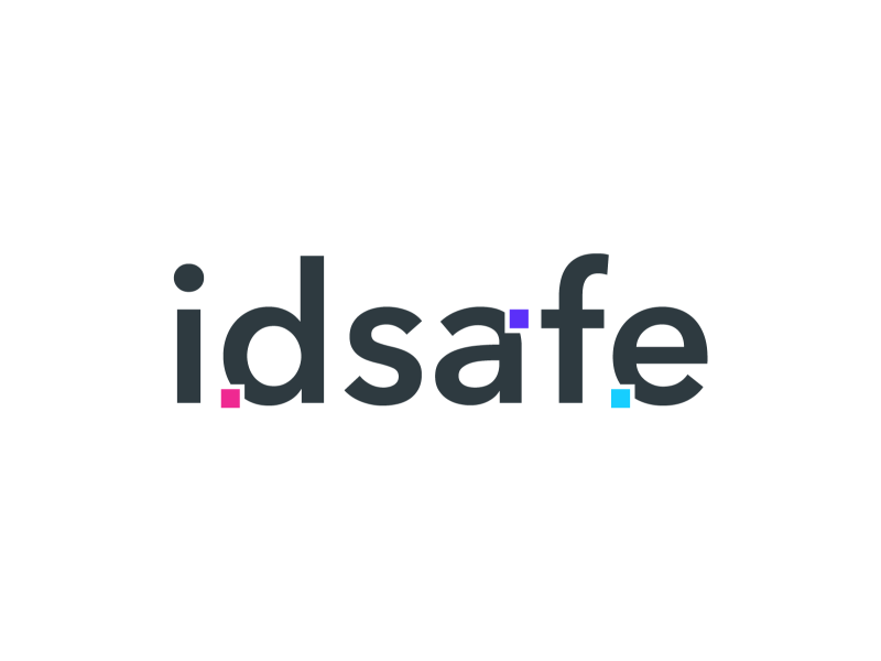 id-safe pixel logo animation branding concept graphic design identity logo pixel security