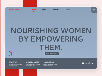 Women Power Web Design