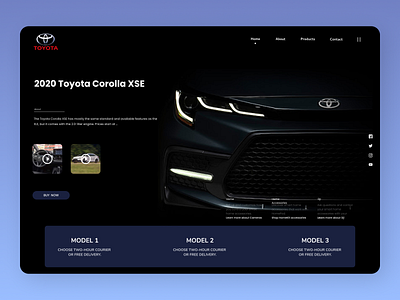 Cars Brands branding clean design new online shop typography ui ux web website