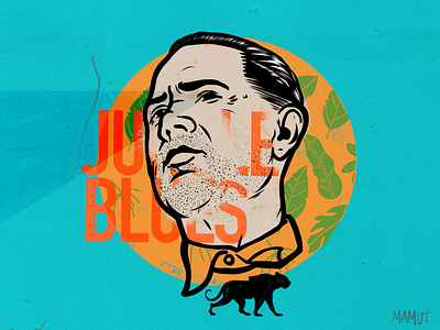 It ain’t nothing but them Jungle Blues cwstoneking design graphic design illustration procreate