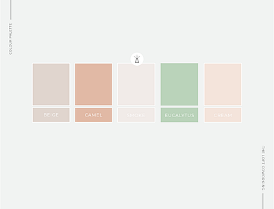 The Loft - Colour Palette brand identity colour inspiration colour palette colours