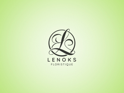 Lenoks bonoos concept logo logotype