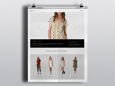 Product Page artdirection brand clothing fashion gallery productpage