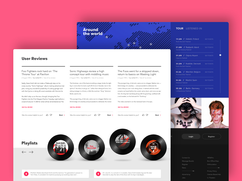 Music project by Paco Lara on Dribbble