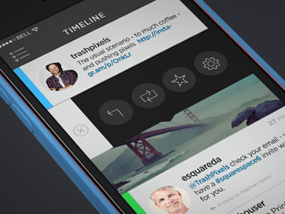 Cube for Twitter - Case Study app artdirection ios7 iphone mobile social media twitter ui ux xcode