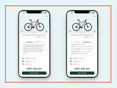 E-Commerce Shop app design ui ux