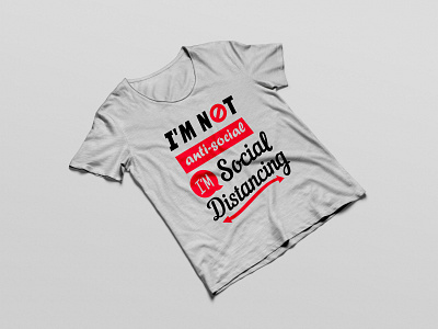 I'm Not Anti social I'm Social Distancing tshirt corona coronavirus covid 19 health quarantine trending tshirt typography virus design virus tshirt