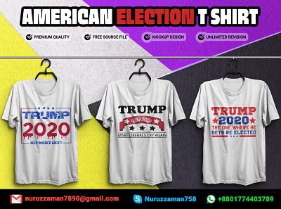 President Trump American Typography T-shirt Bundle americafirst american election joebiden presidenttrump t shirt bundle trump trump2020 trumpet trumptrain typography t shirt