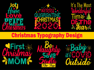 Christmas Typography Sweater Tshirt Design christmas christmas cards christmas design christmas sweater christmas tree christmas tshirt covid christmas holidays love santa claus sweatshirt ugly christmas sweater ugly sweater xmas sweater