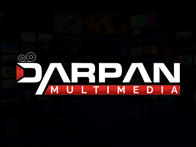 Darpan Multimedia Letter Logo