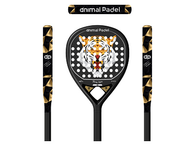 Badminton Tennis Racket Template