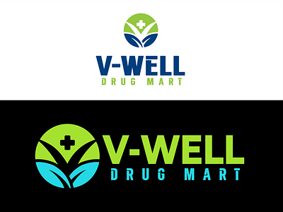 V Medical Pharmacy Logo care drug logo health hospital medical medical logo pharmacy v dna v letter v well logo