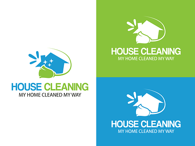 House Cleaning Logo building logo clean logo cleaner cleaning logo cleaning service house clean house cleaning logo house logo housekeeping logo design real estate