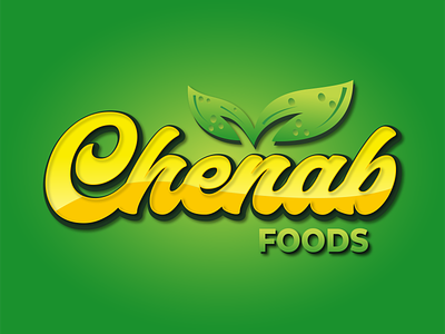 Chenab Foods Logo branding chenab logo cooking fast food fastfood food logo foodgasm foodies foodlover foodporn foods logo foodstagram healthy homemade logo restaurant typography