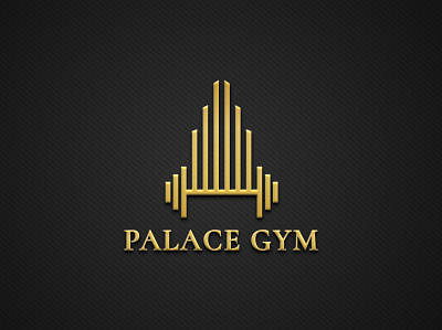 Palace Gym Logo apartment bodybuilding logo building logo cityscape logo emirates fitness gym fitness logo gym logo gym palace logo health lifestyle luxury palace gym palace logo property real estate logo residence