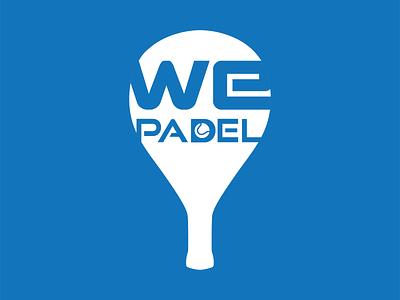 We Padel Tennis Logo
