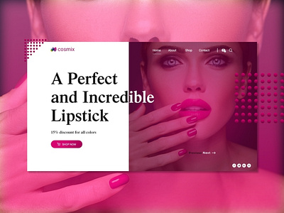 Cosmetics Web Slider