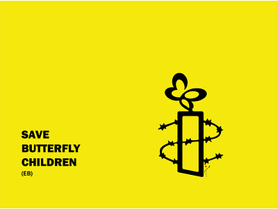 BUTTERFLY CHILDREN (EB) humanrights icon illustration poster sanctions