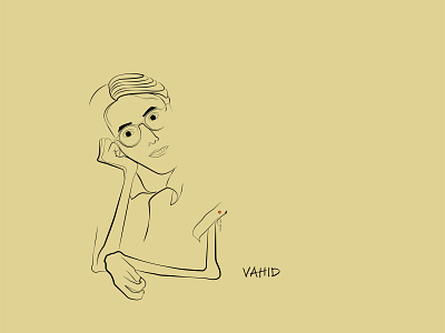 VAHID RAJABLOO disabled people illustration portrait vahid rajabloo