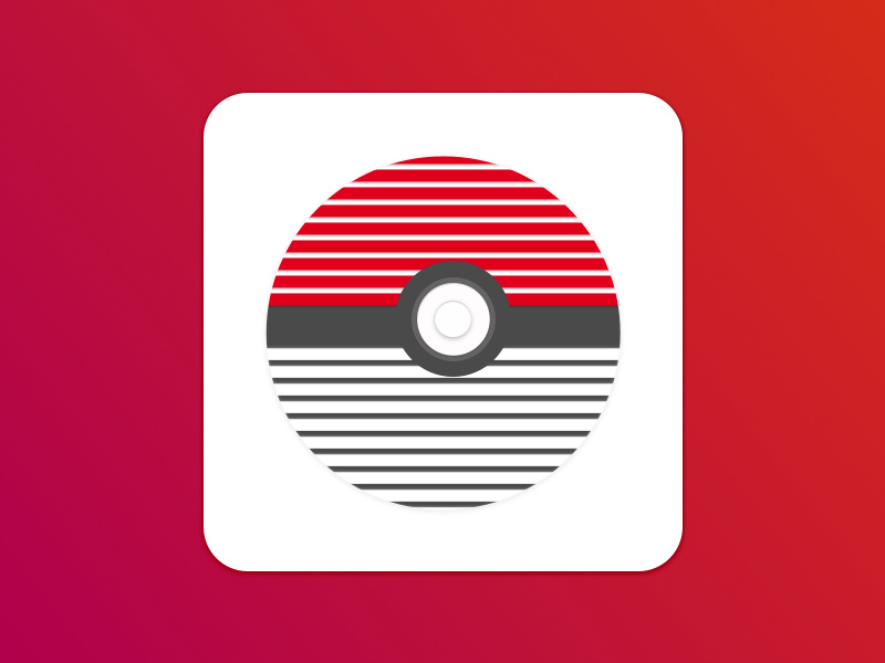 #001 Icon Pokemon Go - Poke Ball by Iñaki Serna on Dribbble