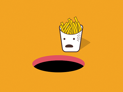 #014 - Fries dailyui design fries illustration london sketch