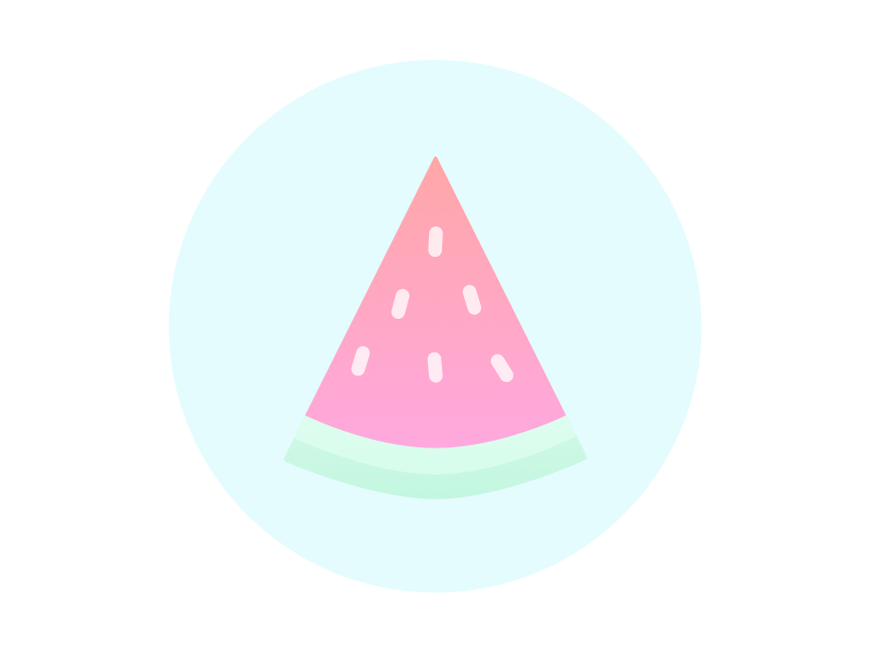 Watermelon by Iñaki Serna on Dribbble