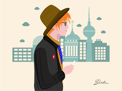 Indie Berlin alternative berlin city culture design hipster illustration indie lanscape london music young