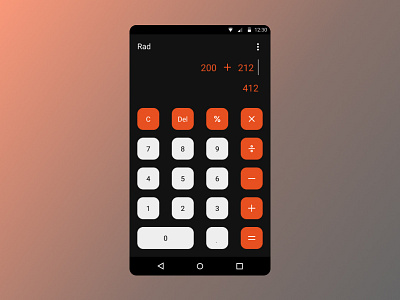 Calculator Daily Ui-004 calculator ui daily 100 daily ui dailyui uidesign uxdesign