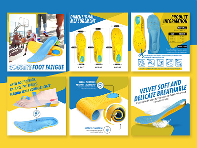 Rubber Insole Product Infographic branding design flat illustration infographic infographic design statistics