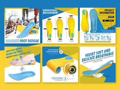 Rubber Insole Product Infographic