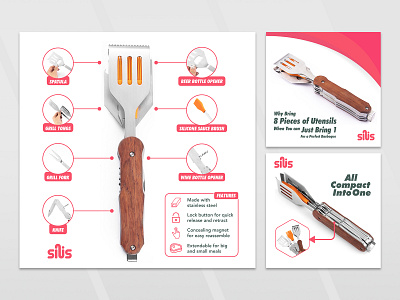 Infographic for Silis kitchen ware