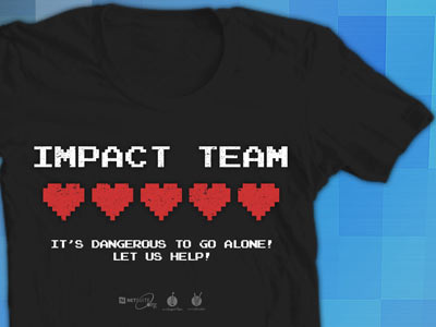 Impact Team - Zelda shirt zelda