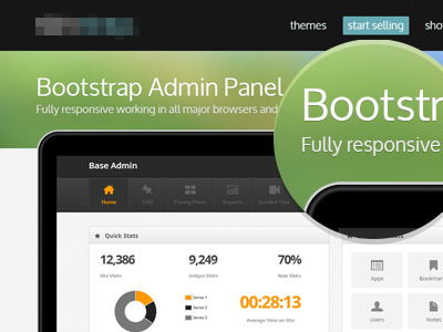 Bootstrap Themes - Display page