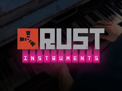 Rust Instruments Branding branding game game design instruments keyboard piano