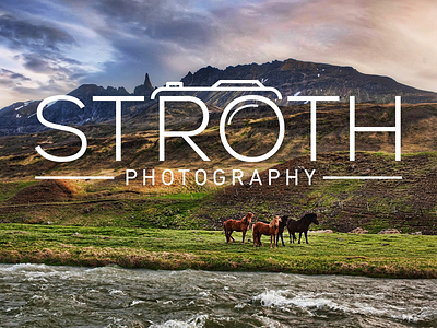 Stroth Photography Logo logo photography stroth